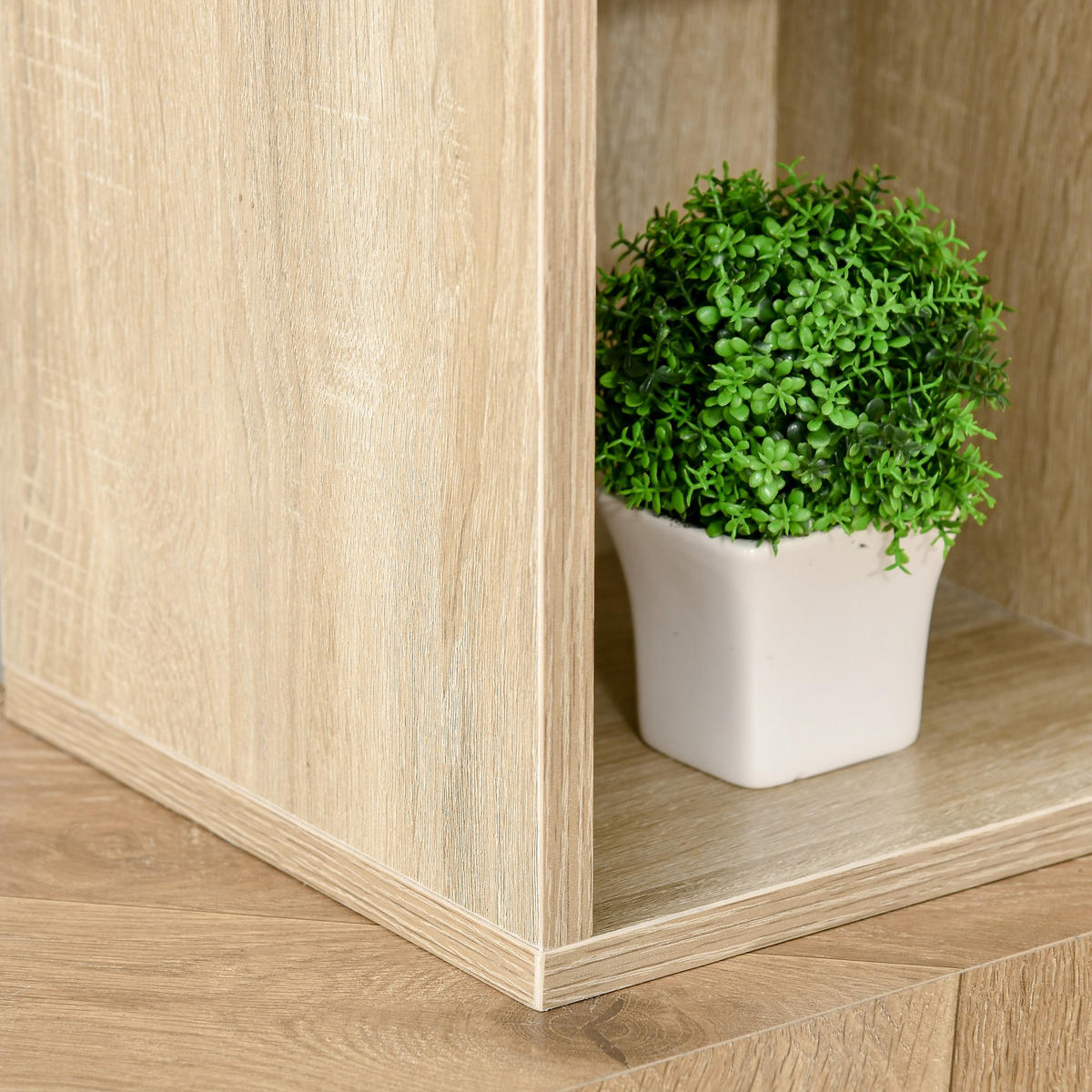 REGAL DE-15513 7 Würfel, 50/24/106 cm Naturholz - Naturfarben, Holzwerkstoff (50/106/24cm) - ComfortXL