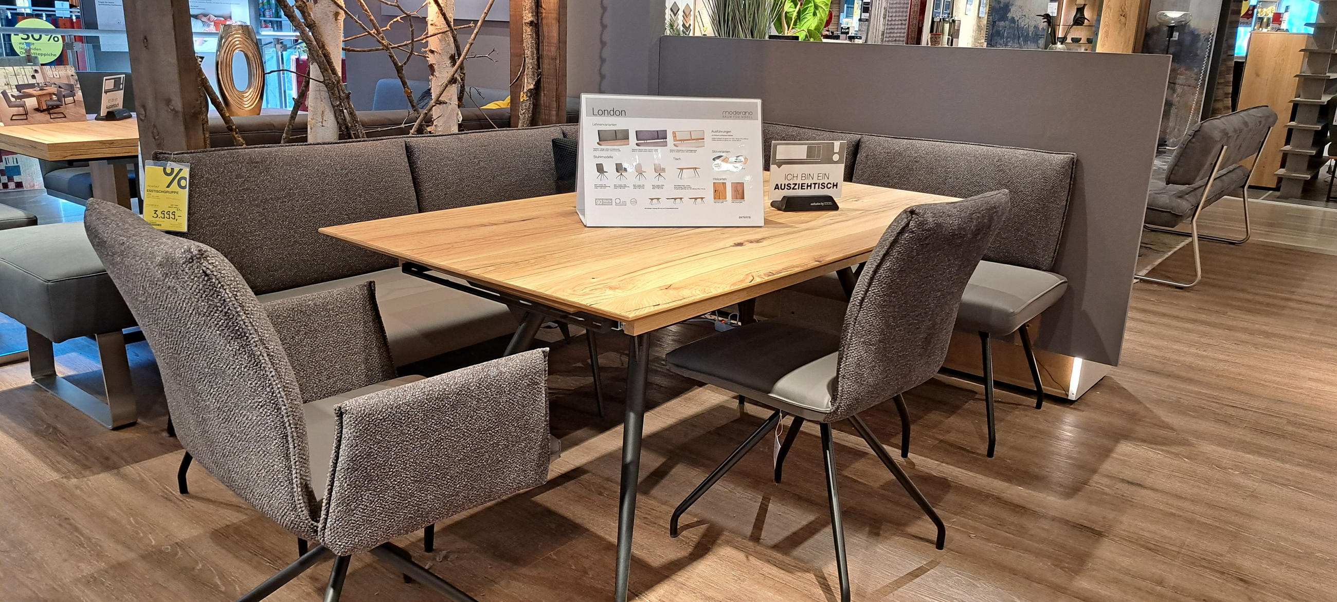 Eckbankgruppe London - Moderano