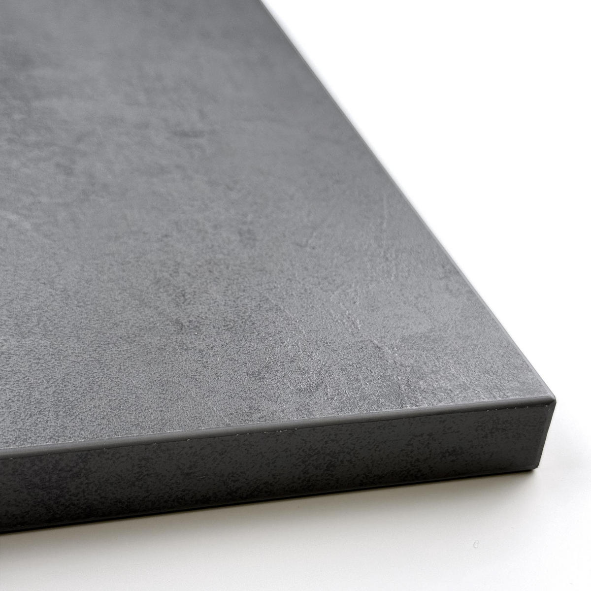 SCHREIBTISCH Elektrisch höhenverstellbarer Kinderschreibtisch JUNIOR Sichtbeton Anthrazit Signalweiß 140/70/52.5-121cm - Schieferfarben/Weiß, Holzwerkstoff/Metall (70/140/121cm) - ASSMANN