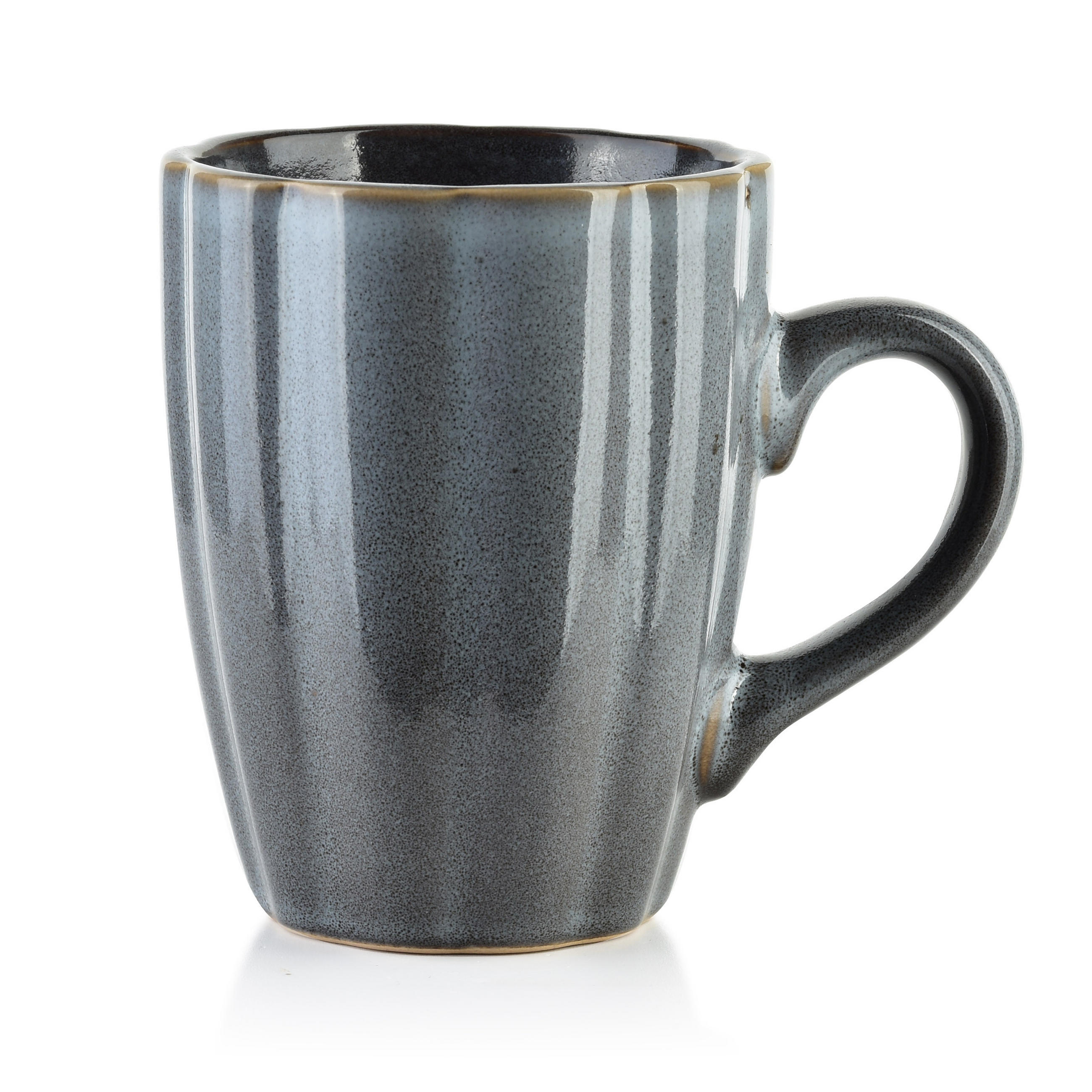 BECHER Basic Nature Grau 11/8/10.5 cm Keramik - Grau, Keramik (0.3L) - Mondex