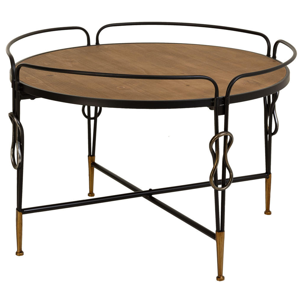 Wanderlust Tisch Schwarz 78x53x78 cm