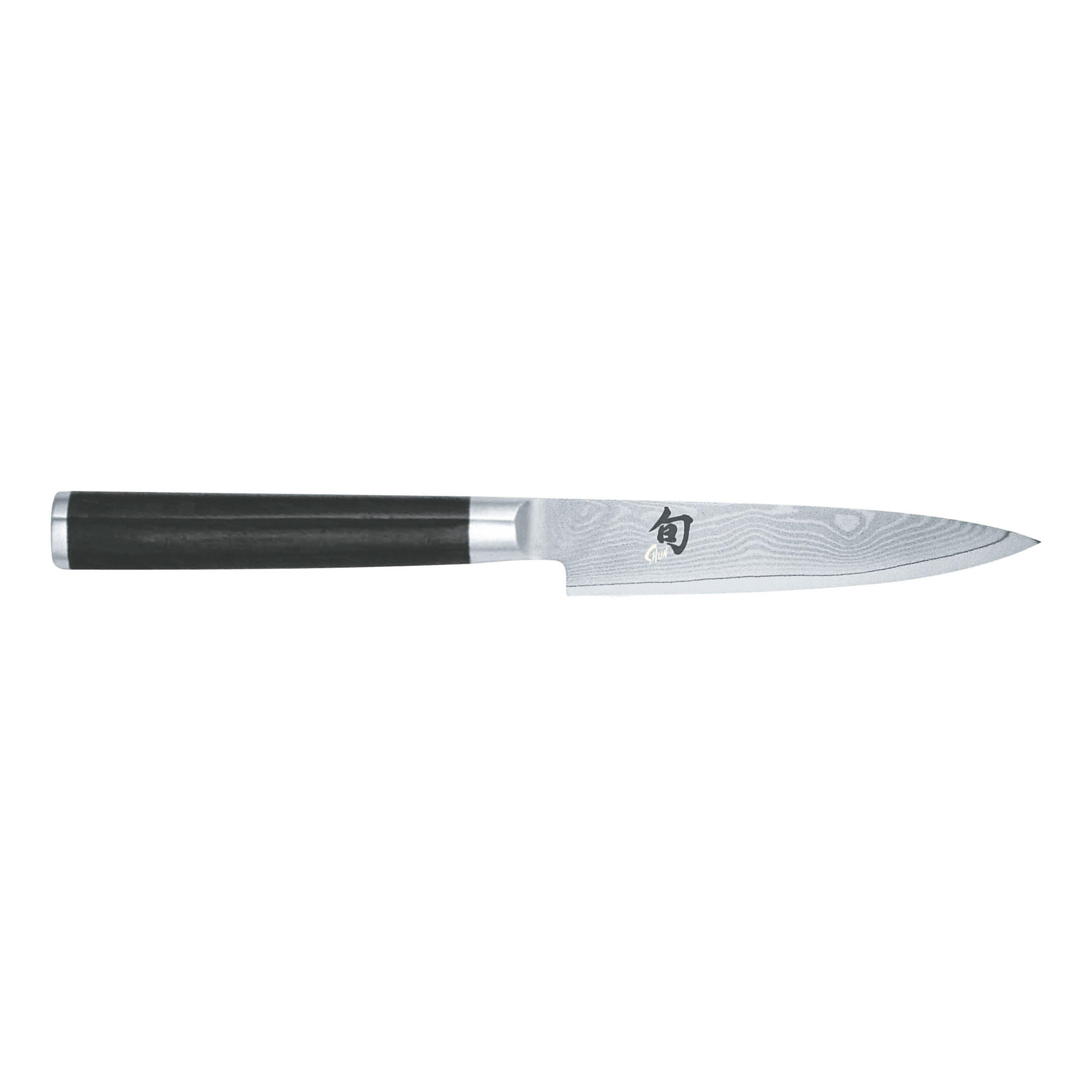 GEMÜSEMESSER Shun Classic, 10 cm - Silberfarben, Metall (30cm) - Kai Messer