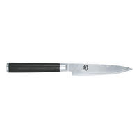 GEMÜSEMESSER Shun Classic, 10 cm - Silberfarben, Metall (30cm) - Kai Messer