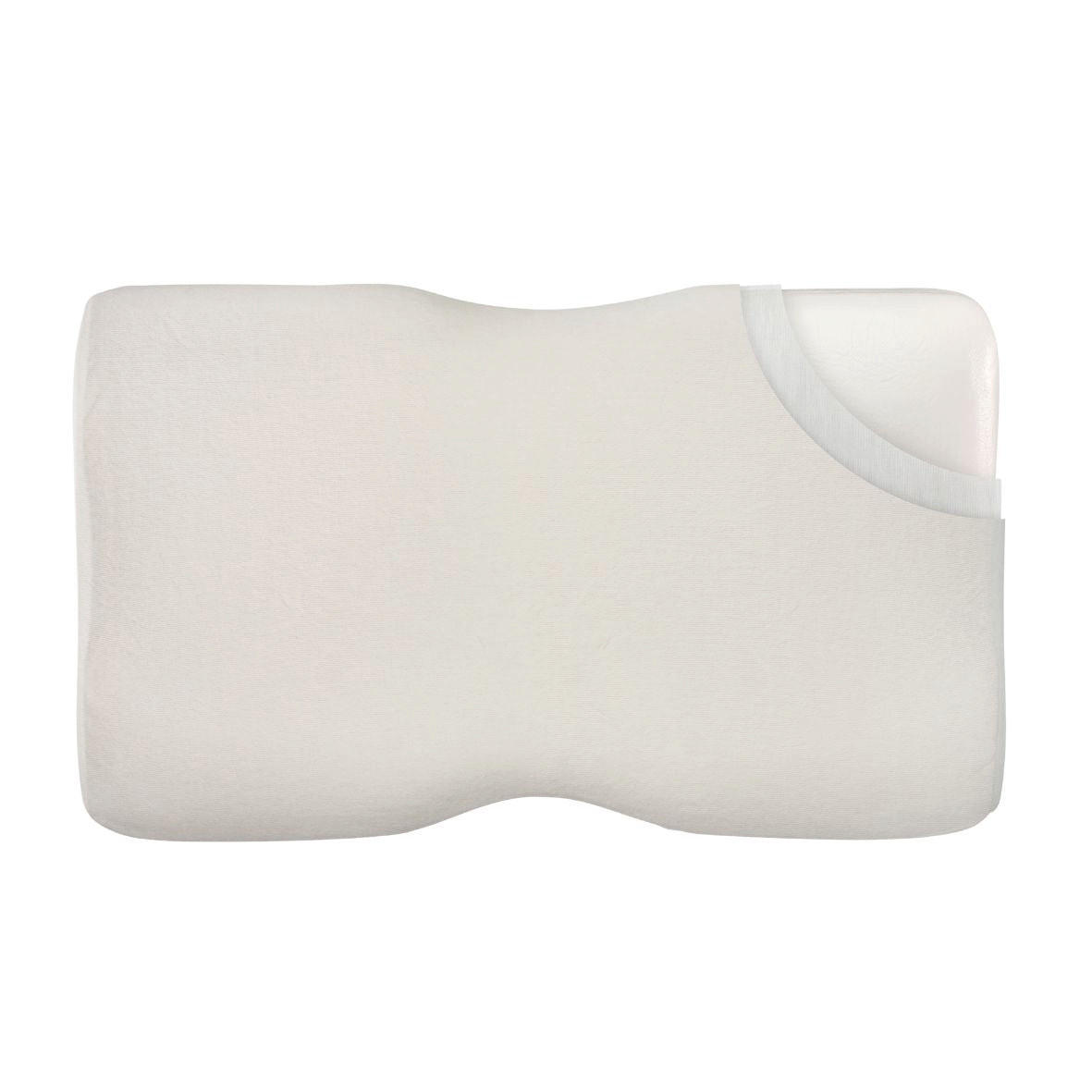 NACKENSTÜTZKISSEN, ERGONOMISCHES DUO 60/35 CM - Ecru, Textil (35/60cm) - INPHYSIO