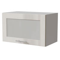 KLAPPHÄNGESCHRANK Brerra W4BS/60 Weiß / RAL 9001 creme Hochglanz 60 / 32,5 / 36cm - Creme/Weiß, Holz/Holzwerkstoff (60/36/32.5cm) - Feldmann-Wohnen