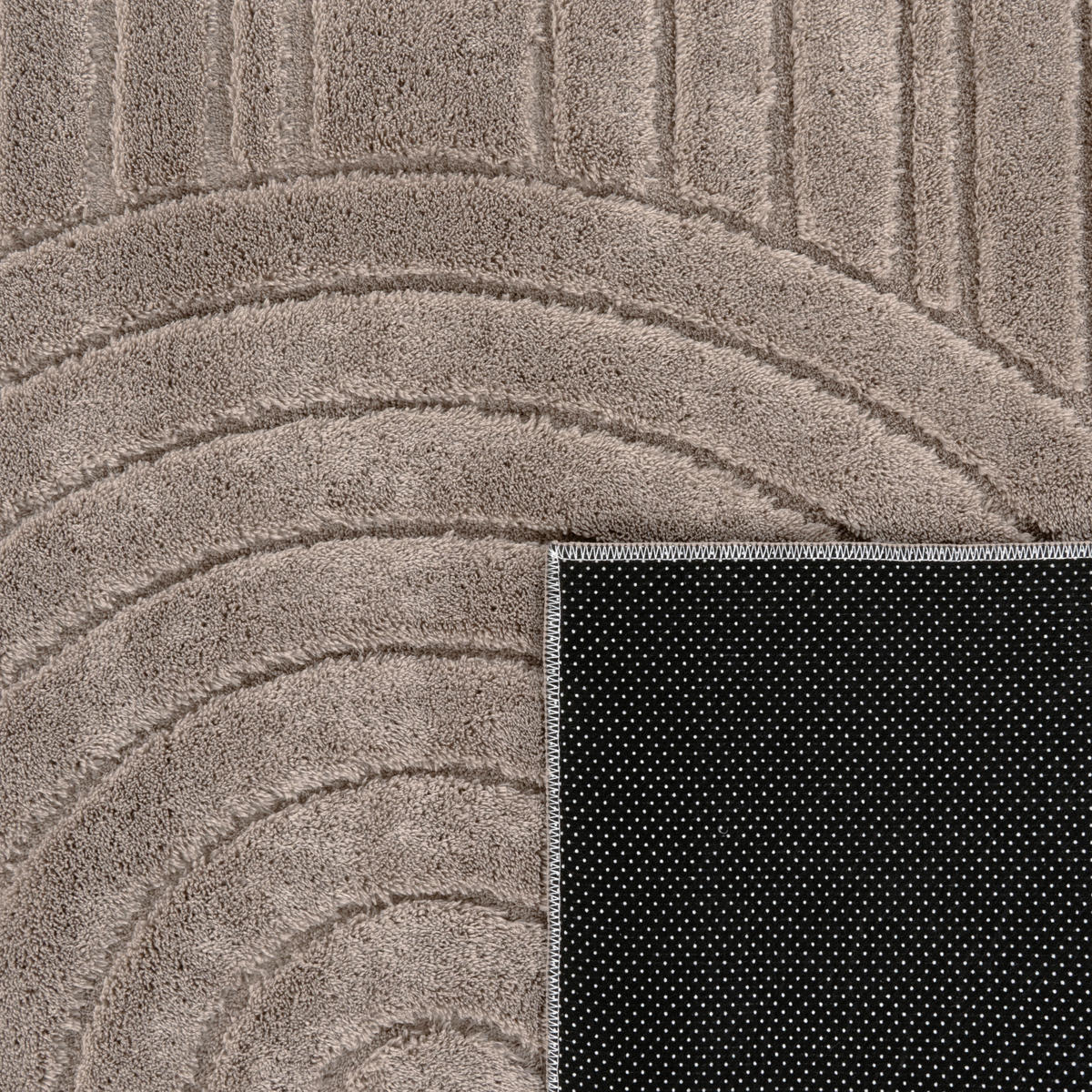 HOCHFLORTEPPICH 200/280 cm Tokio 471 - Taupe, Textil (200/280cm) - Paco Home
