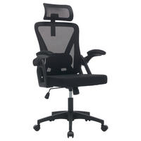 DREHSTUHL Ergonomisch Schwarz, höhenverstellbar & drehbar, Metall-Stoff-Bezug, 58 x 65 x 108 cm - Schwarz, Kunststoff (65/108/58cm) - Albatros