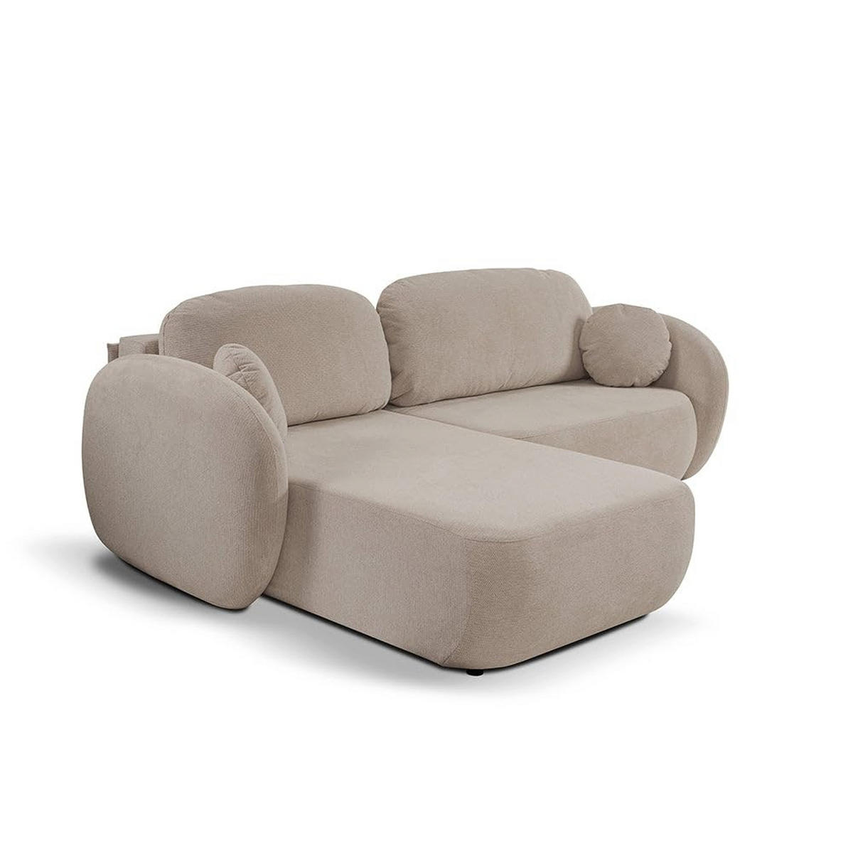 ECKSOFA OLEMO Beige - Beige, Textil (248/86.5/174cm) - Pillovely