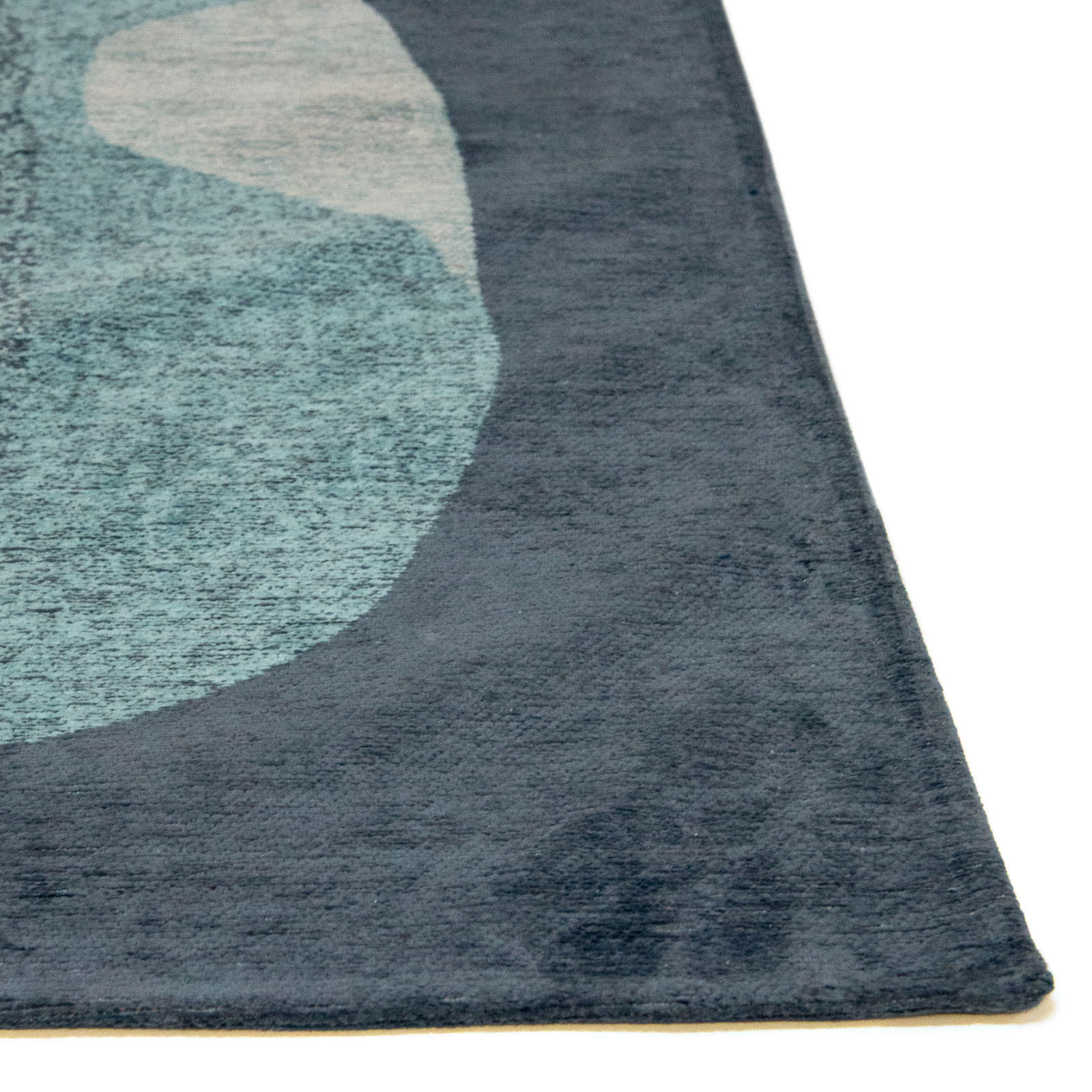 TEPPICH Poum Poum Clear Sky 170/240 cm - Blau, Textil (170/240cm) - Lola&Moi