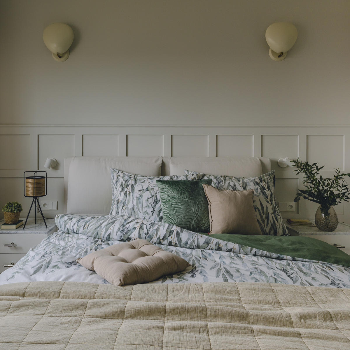 TAGESDECKE Meade - Beige, Textil (200/220cm) - home&you