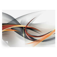 FOTOTAPETE 208x146 cm - Abstrakte Dynamik - Beige, Textil (208/146cm) - Wallfluent