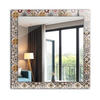 SPIEGEL 60 x 60 cm Rechteckig mit Aufdruck - Multicolor/Braun, Glas (60/60/0.4cm) - TULUP
