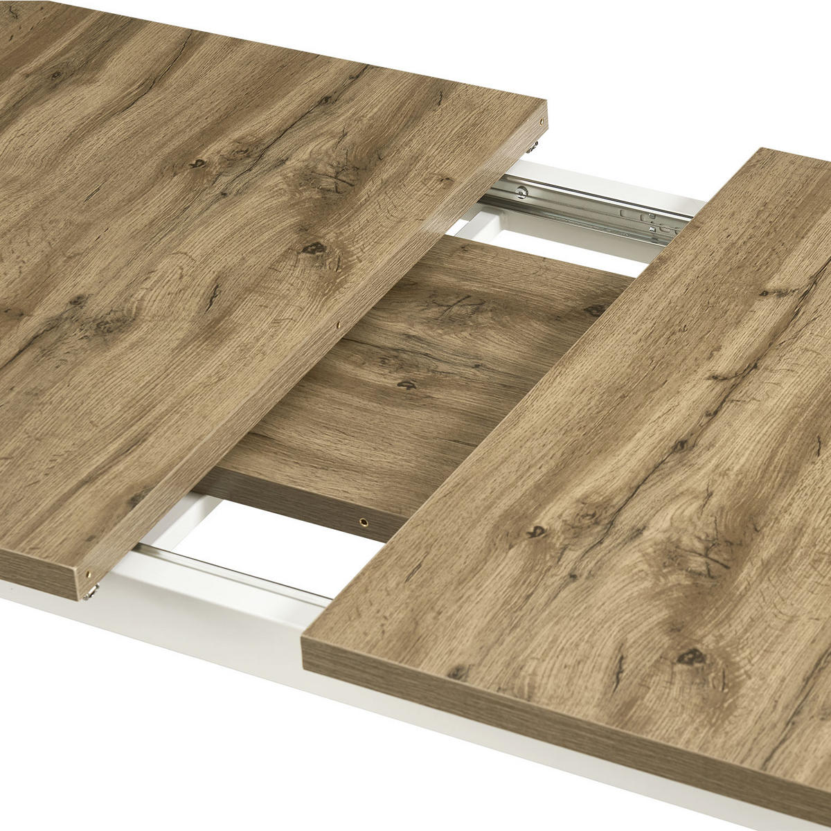 ESSTISCH SVEN 120-160/80/76 cm Eiche - Eichefarben, Holz (80/120/76cm) - B&D Home
