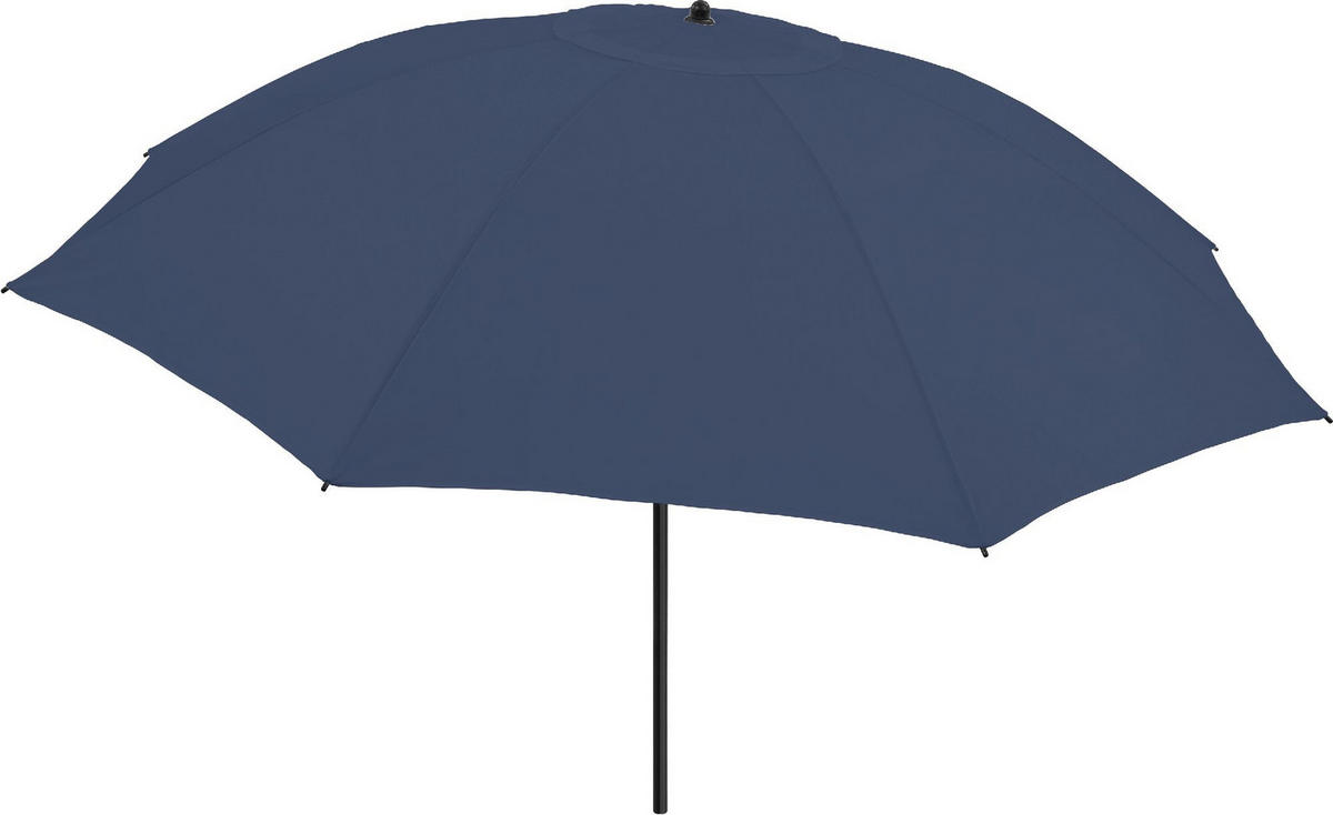 SONNENSCHIRM 235/235/144 cm - Dunkelblau, Kunststoff (235/235cm) - FARE
