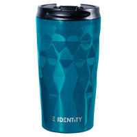 THERMOBECHER Edelstahl Soft-System 430 ml Blau - Blau, Metall (0.43L) - Orion 