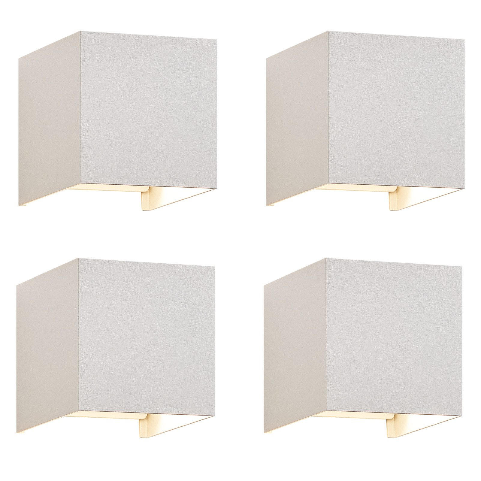 WANDLEUCHTE Radiance 11.5/11/11.5 cm - Weiß, Metall (11/11.5/11.5cm) - ZMH