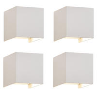 WANDLEUCHTE Radiance 11.5/11/11.5 cm - Weiß, Metall (11/11.5/11.5cm) - ZMH