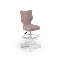 KINDERSTUHL Petit mit Fußstütze - Weiß, Textil (66/90/66cm) - RAUMHIRSCH FURNITURE