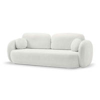SOFA OLEMO Weiß - Weiß, Textil (238/86.5/101cm) - Pillovely