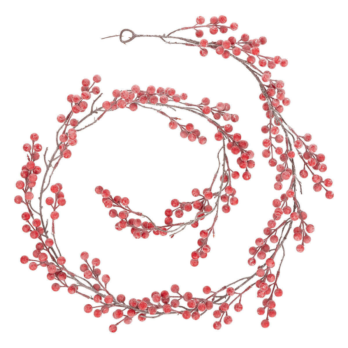 GIRLANDE 190 cm - Rot, Kunststoff (190cm) - Atmosphera Createur d´interieur