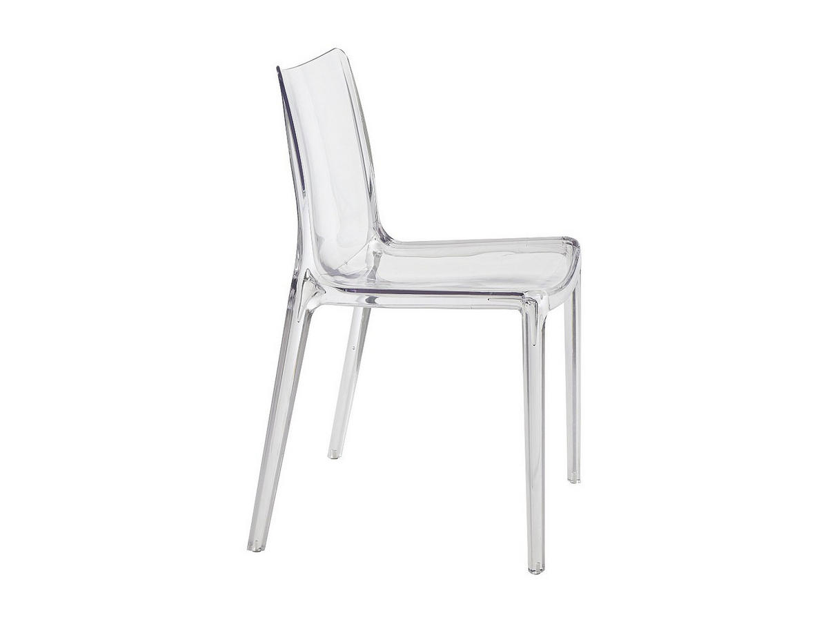 STUHL - 50 cm x 51 cm - plastik - transparent Rankaza - Transparent, Kunststoff (50/81/51cm) - Vente-Unique