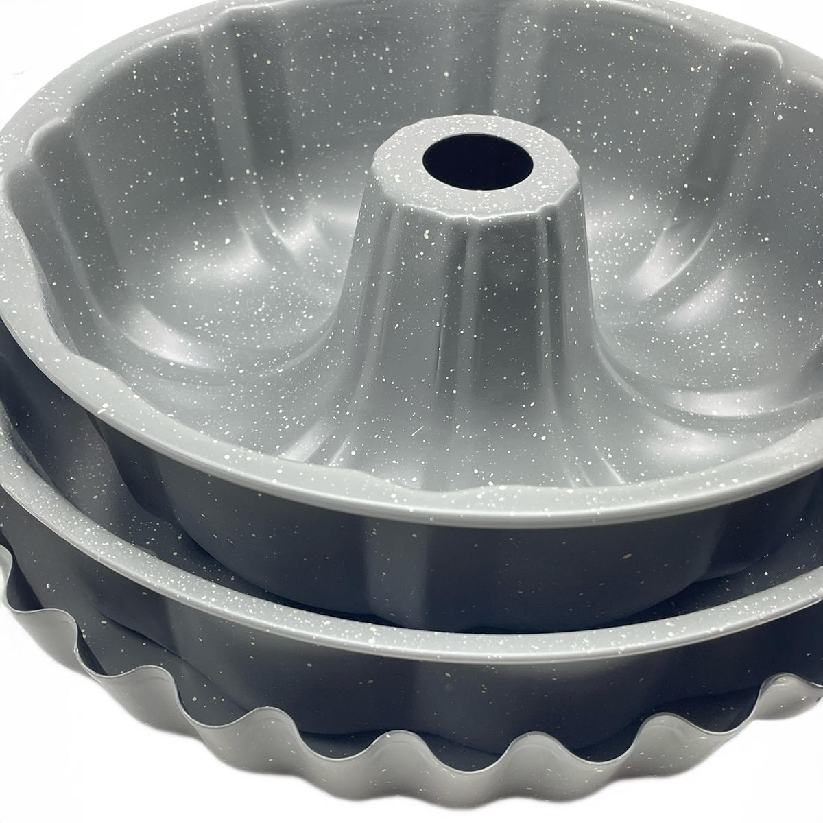 3-DIELNA sada foriem - sivá, kov - Relaxdays