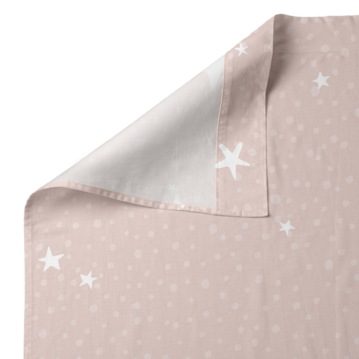 BETTWÄSCHE 2er-Set teiliges little star 120x180 cm (kinderbett) rosa - Pink, Textil (120/180cm) - Happy Friday