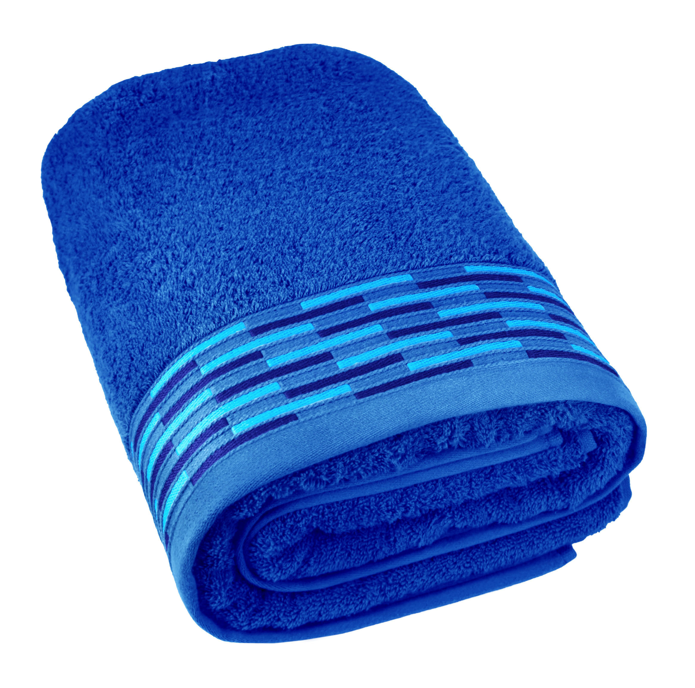 SAUNATUCH Lugano Königsblau 80x200 cm - Dunkelblau, Textil (80/200cm) - Lashuma