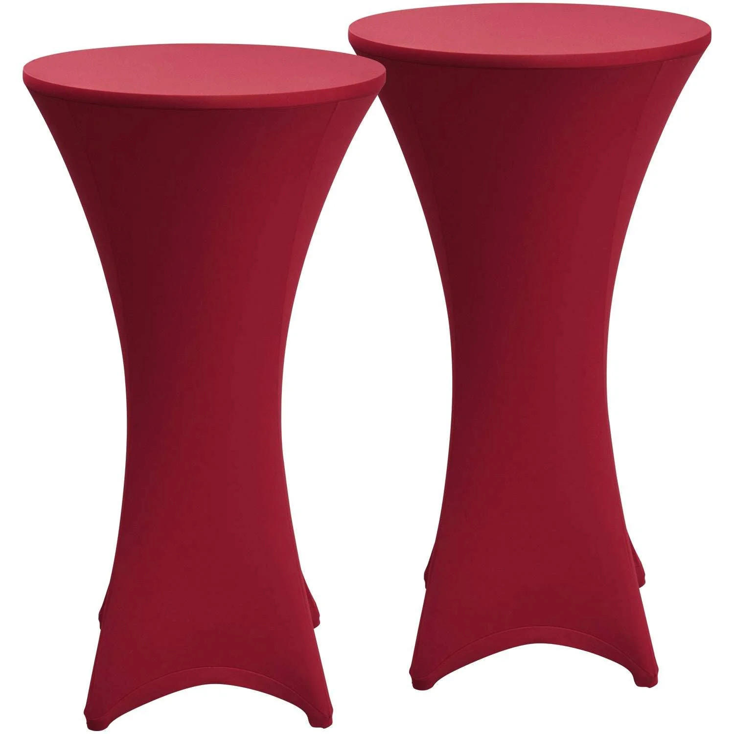 Beautissu Stehtischhusse Bordeaux 80x110 cm