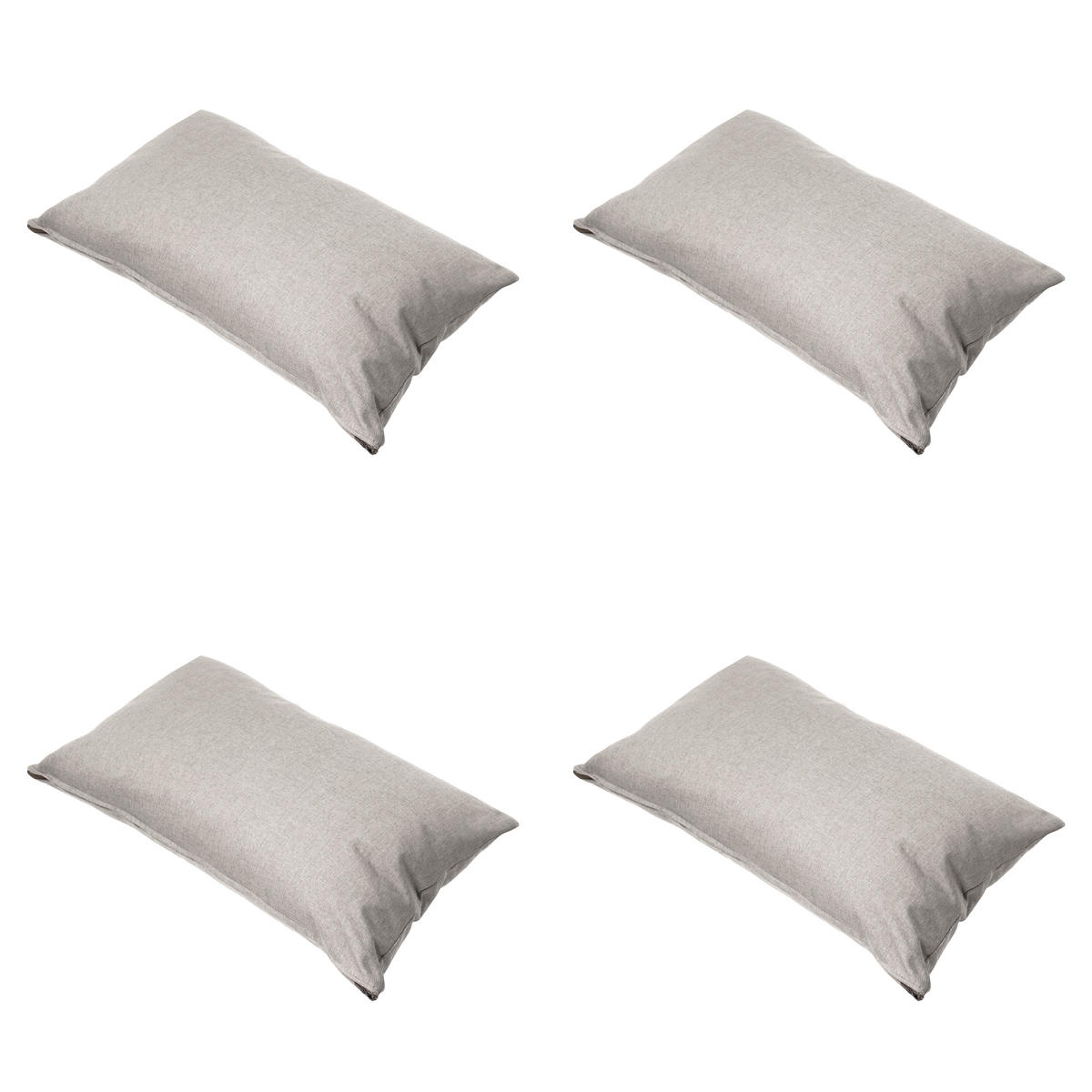 DEKORATIONSKISSEN Best deal - Beige - 40/60/10 cm - 4er-Set - Beige, Textil (60/40cm) - Madison