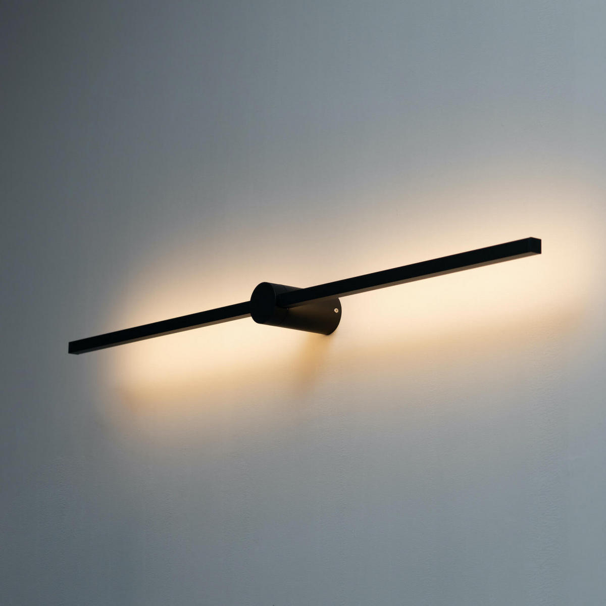 WANDLEUCHTE Eydon, Schwarz, 113cm - Schwarz, Metall (13/6.5/113cm) - KOSILUM