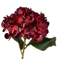 KUNSTBLUME Viridis Rot 17x17x47 cm Kunststoff - Rot, Kunststoff (47cm) - Mondex