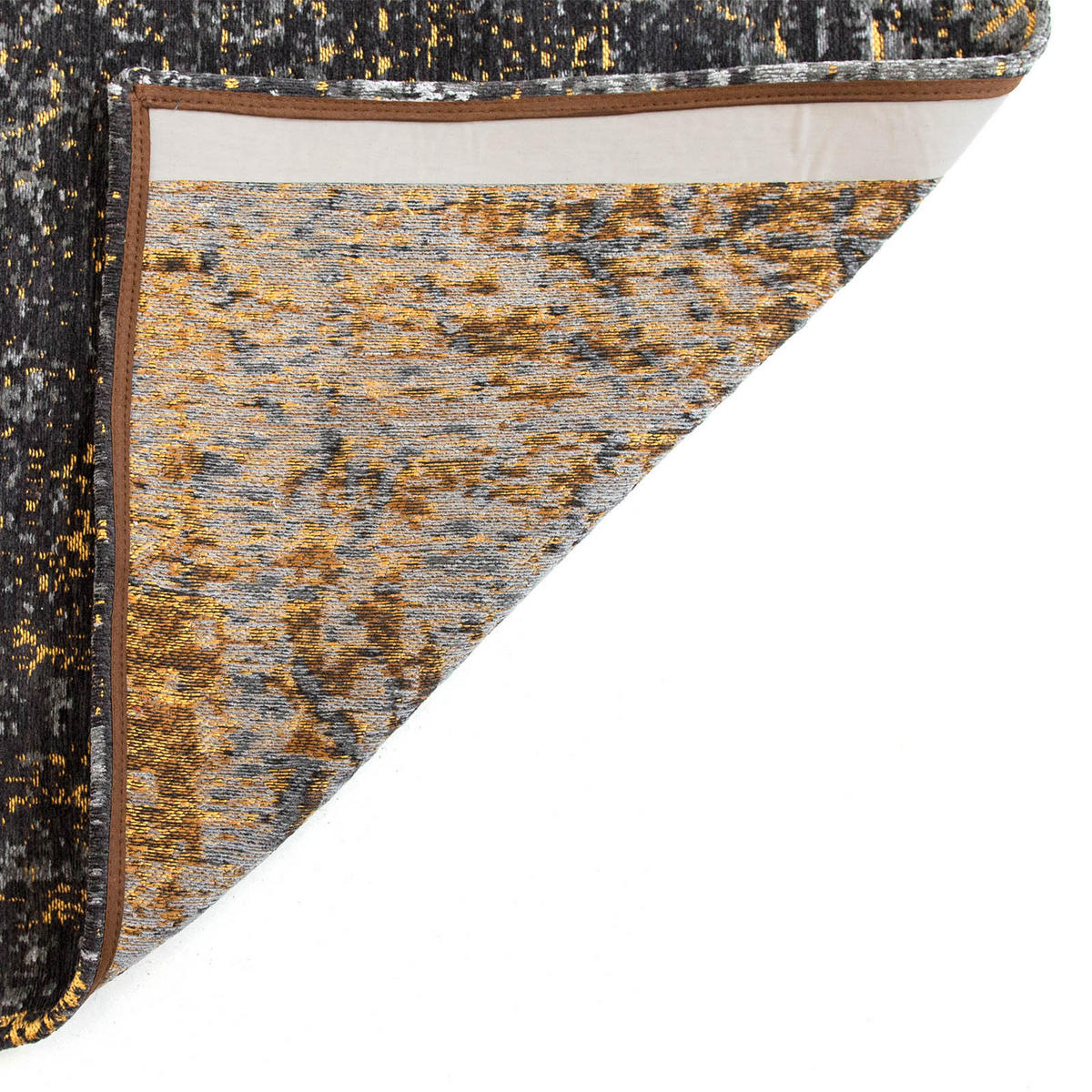 TEPPICH Flachgewebe LIGHTHOUSE Schwarz 240 x 240 cm - Schwarz, Textil (240/240cm) - Novatrend