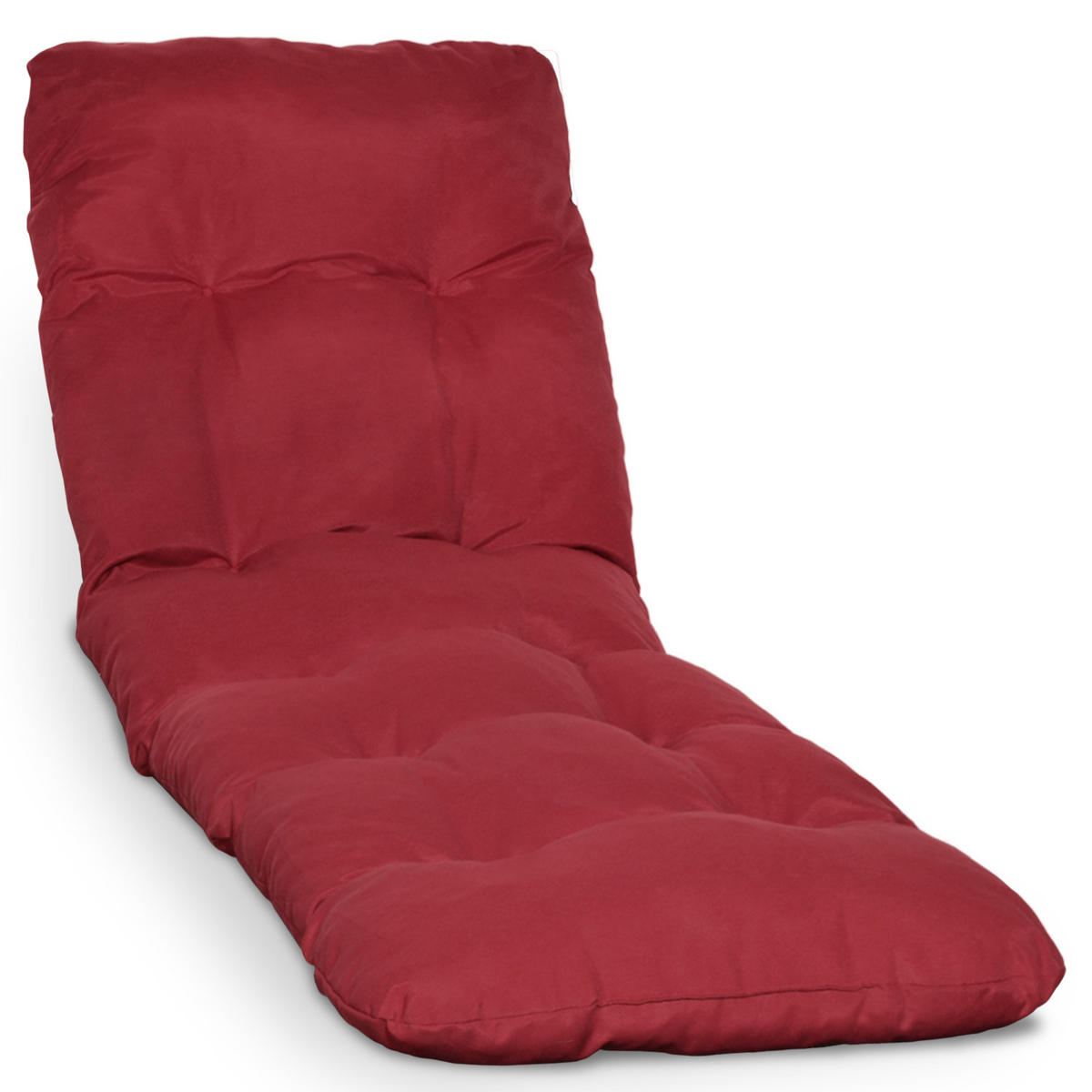 ROLLIEGENAUFLAGE Flair RL 190/60/8cm Rot - Rot, Textil (60/8/190cm) - Beautissu 