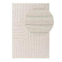 TEPPICH Paloma Cream 160x230 cm - Creme, Textil (160/230cm) - benuta Pop