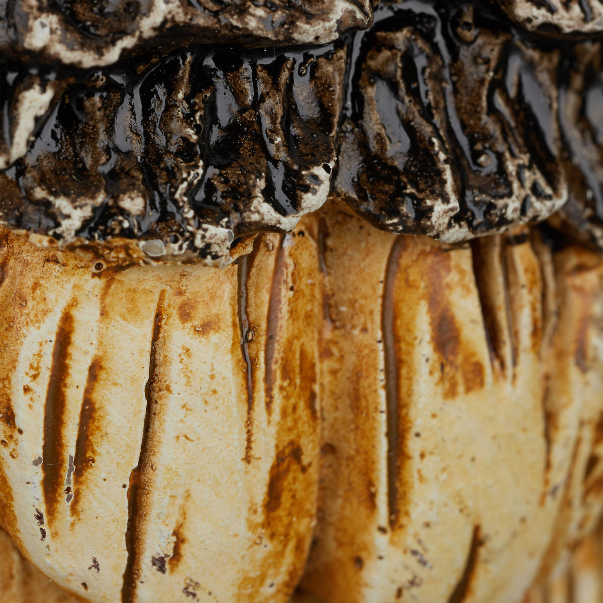 BAUMGESICHT - Dunkelbraun, Kunststoff (3/11/8.5cm) - Relaxdays