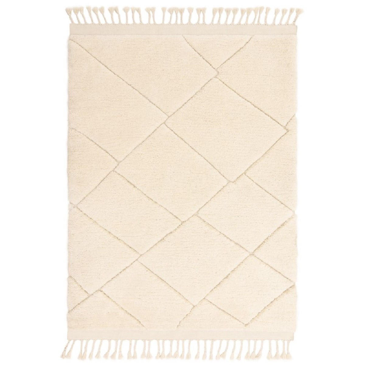 Novatrend Teppich Weiß 160x230 cm