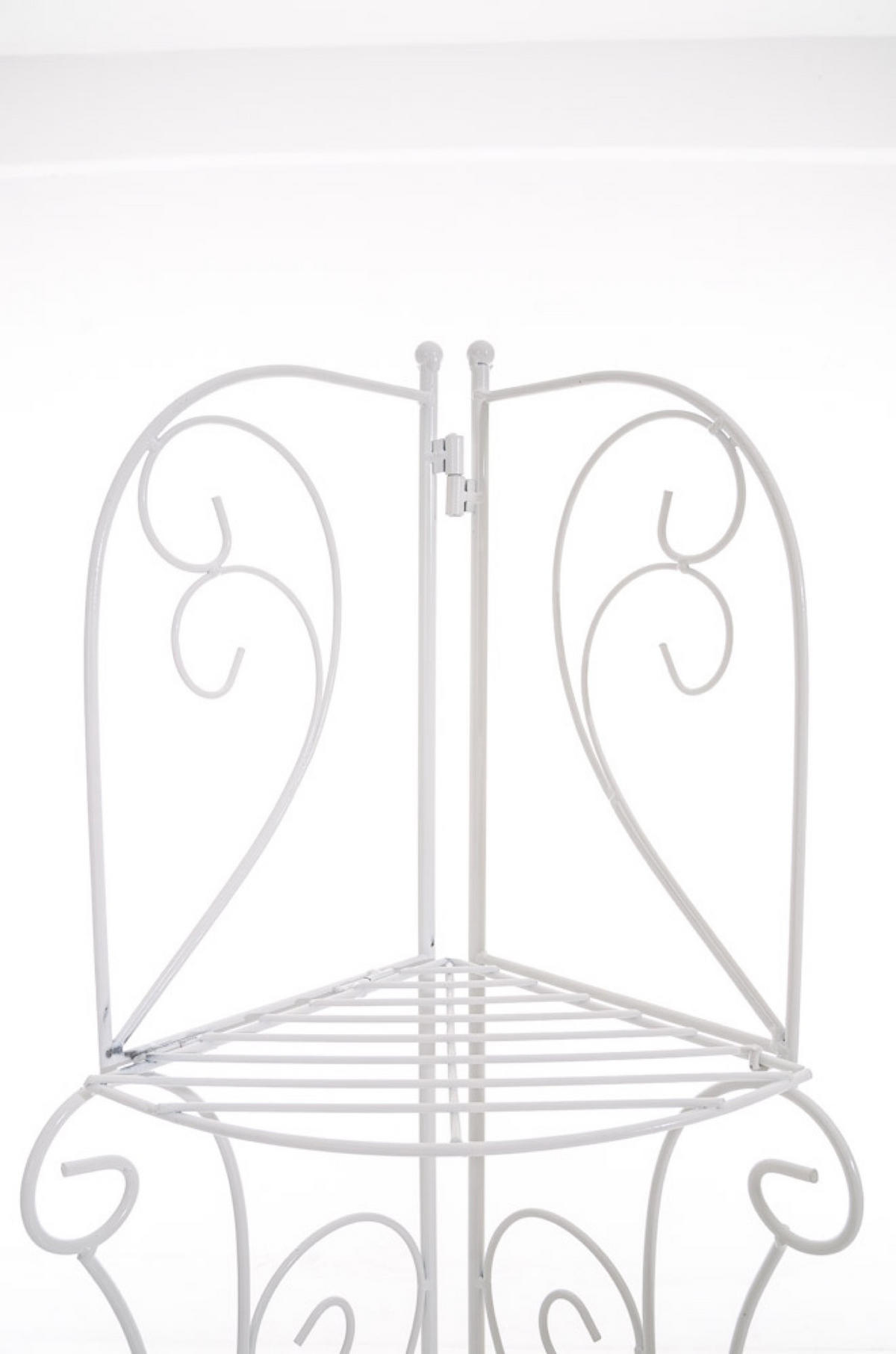 STANDREGAL Irmi weiß - Weiß, Metall (40/154/30cm) - TPFGarden