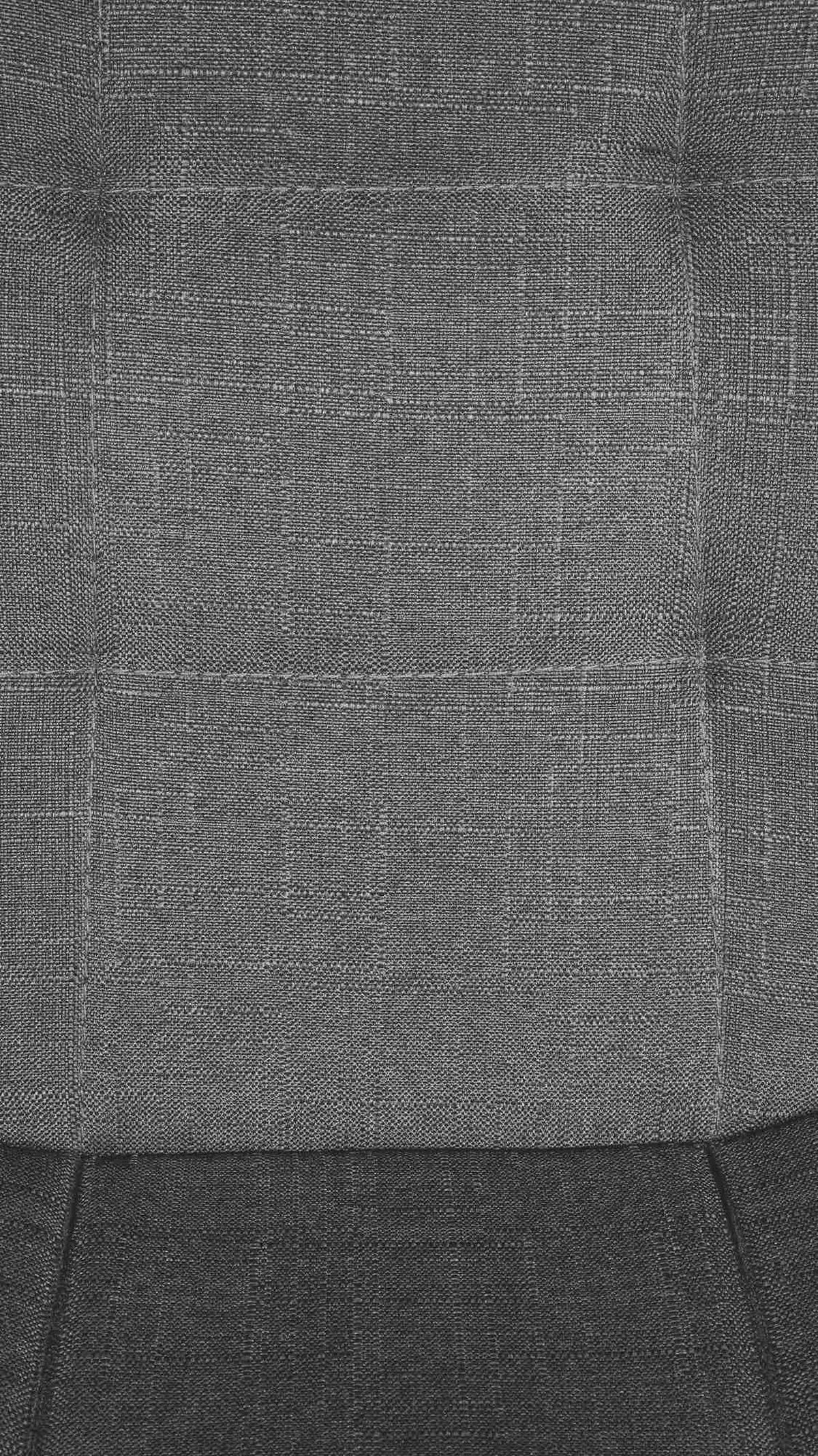 BARHOCKER Metall grau - Grau, Textil/Metall (47/99/56cm) - CLP