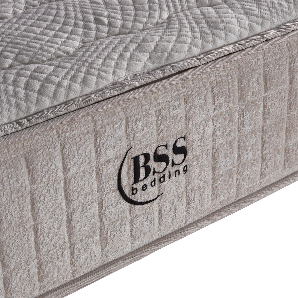 BOXBETT Naturalbett Bett boxspringbett 160x200 mit matratze - Weiß, Holz (160/200cm)