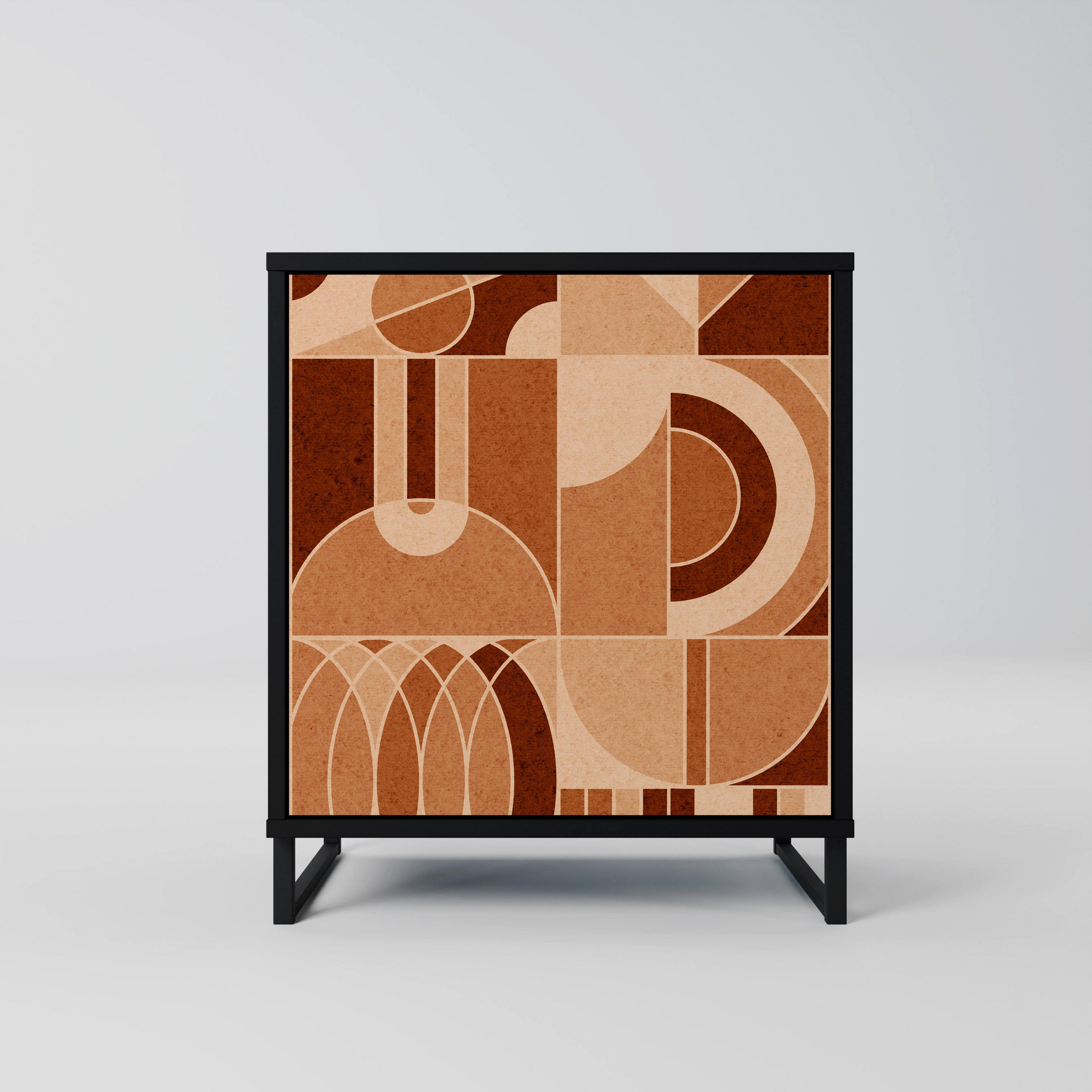 SpaceRebels Sideboard Schwarz 57.5x67.5x42 cm