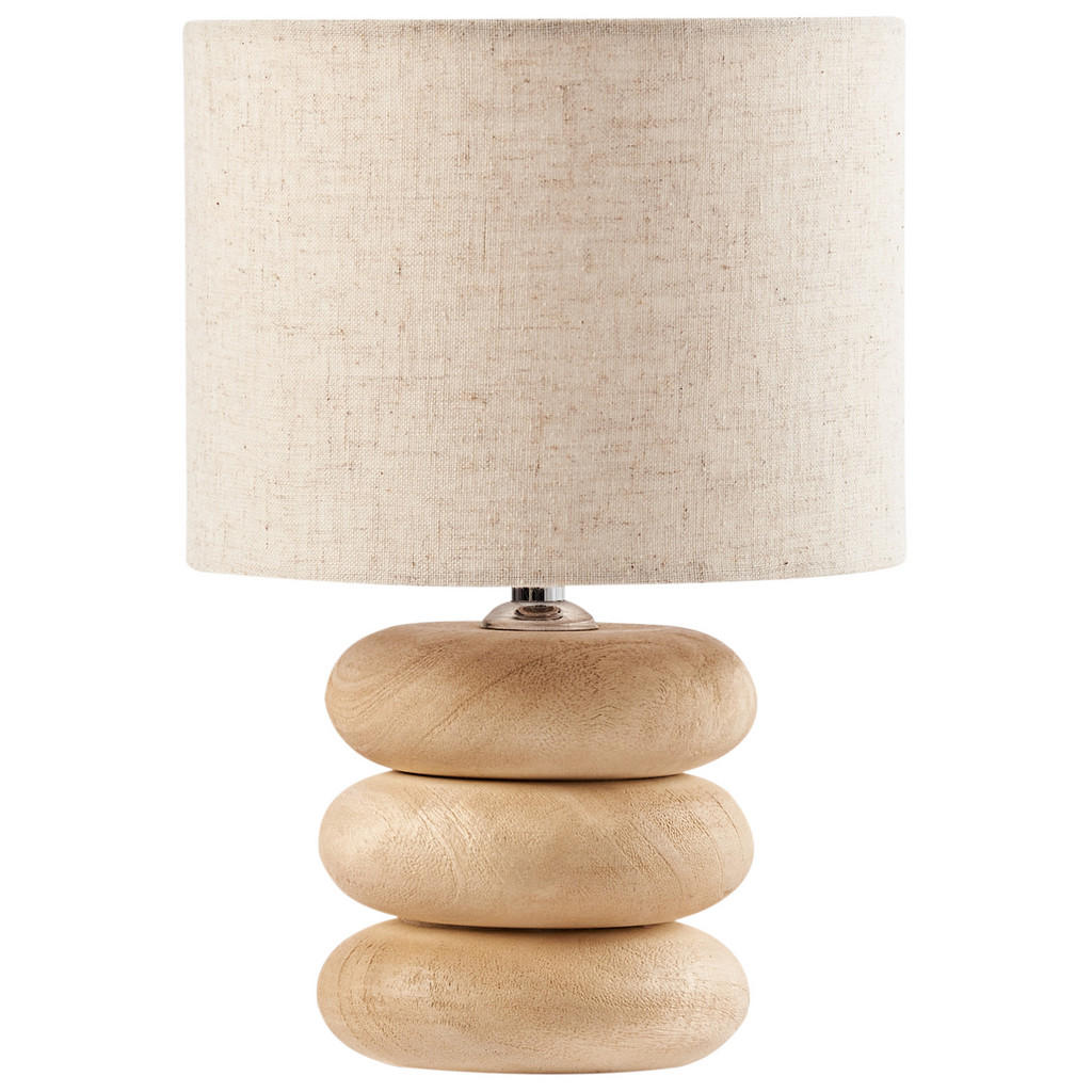 Beliani STOLNÍ LAMPA Hnědá Betwa