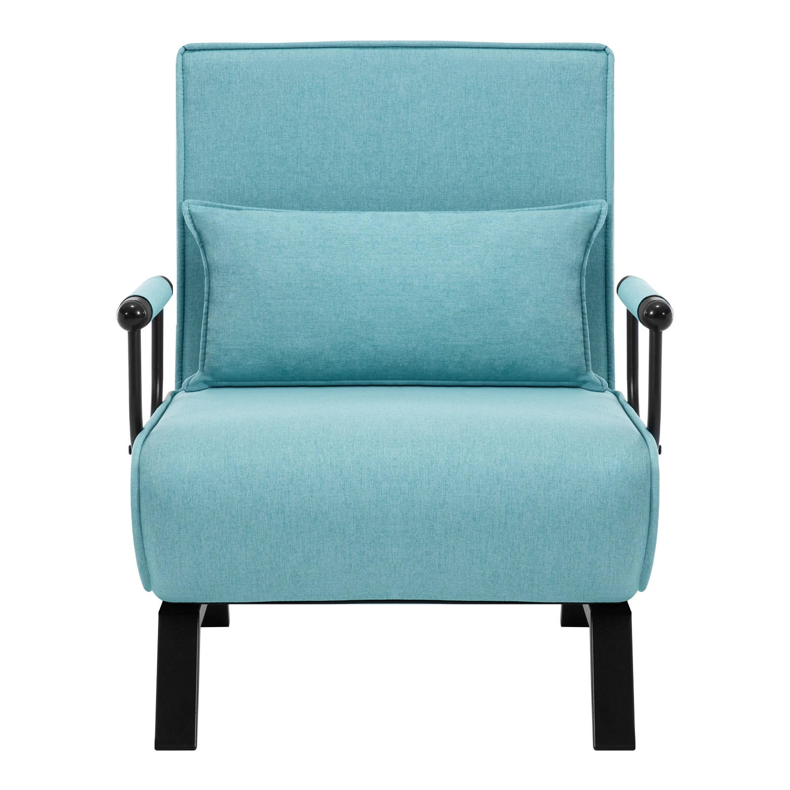ComfortXL Schlafsessel Blau 75x78x65 cm