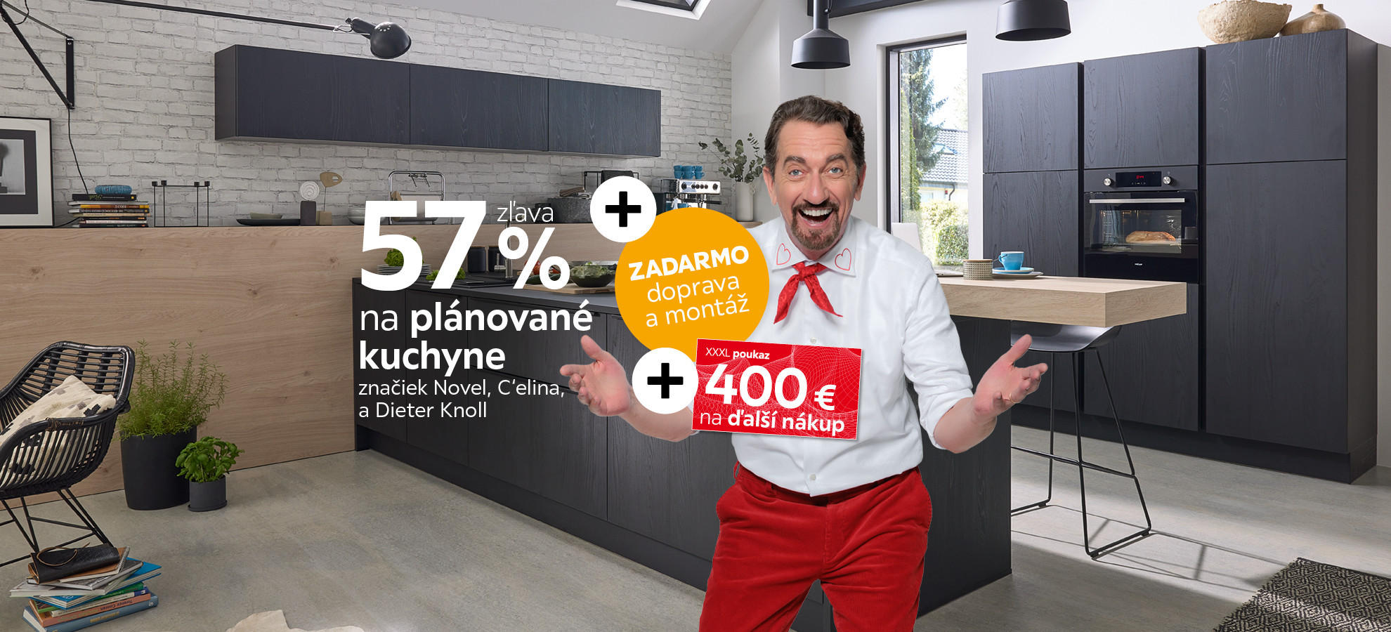 plánovaná kuchyňa so zľavou 57 %