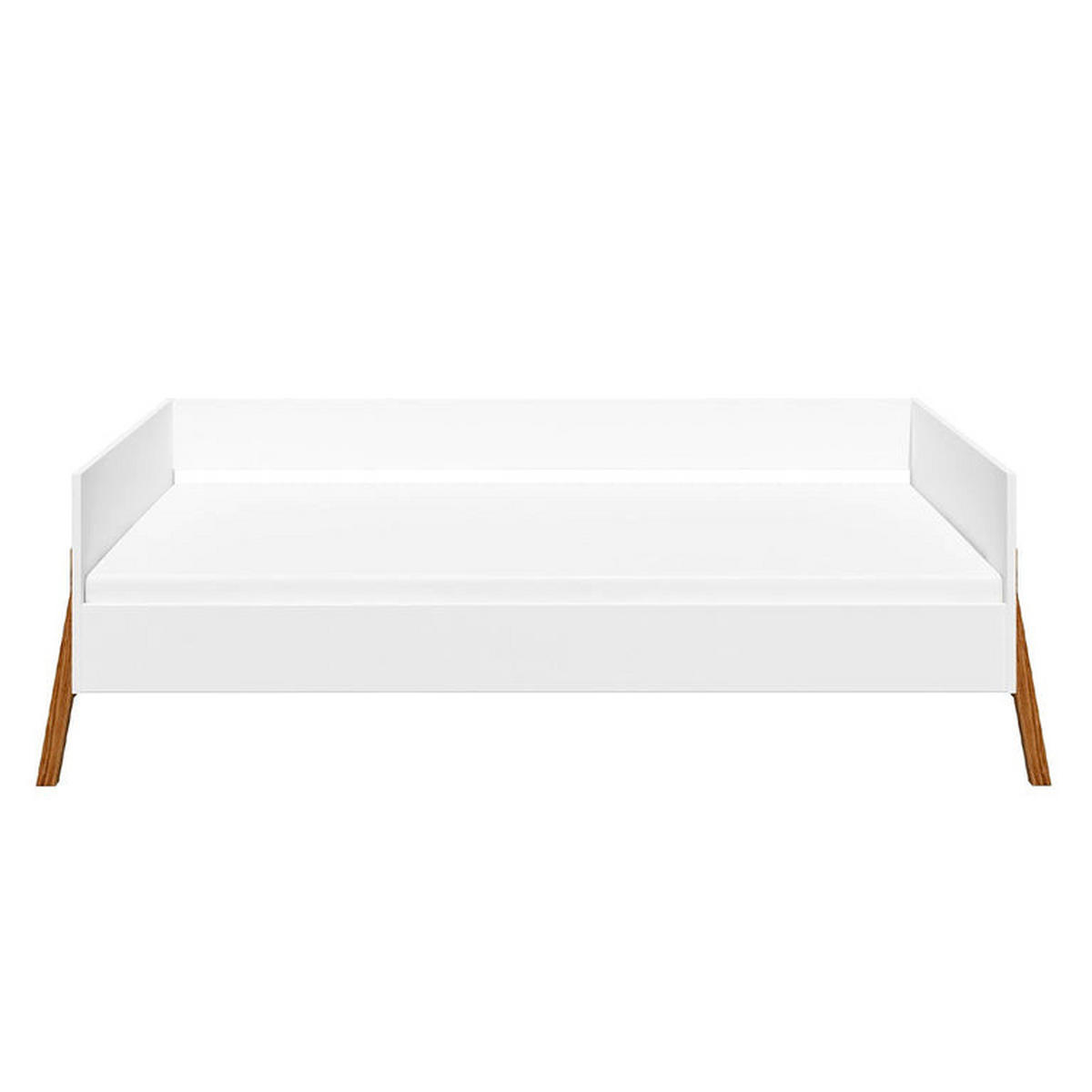 KINDERBETT 80/160 Weiß - Weiß, Holzwerkstoff (80/160cm) - Petits-meubles