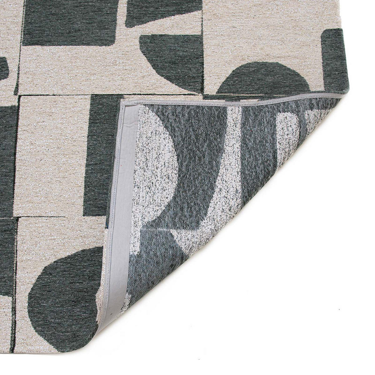 TEPPICH Sea Spray Craft 80/250 cm - Grün, Textil (80/250cm) - Louis De Poortere