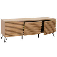 TV-RACK Beige - Beige, Holzwerkstoff (142/52/44cm) - MCW