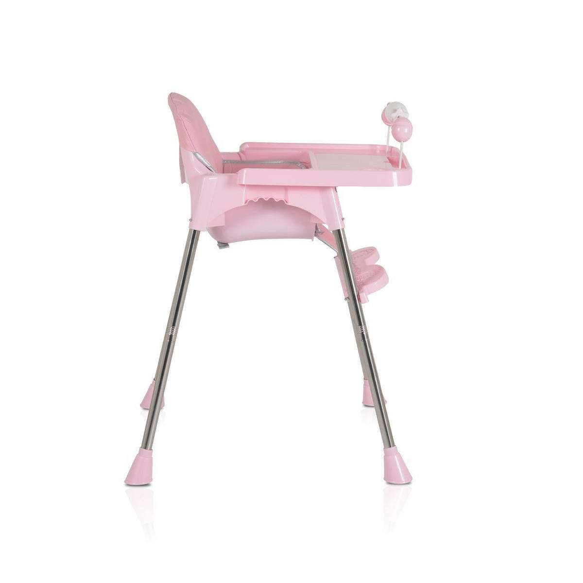 HOCHSTUHL Century rosa Spielzeug, Tablett verstellbar, Gurt, Fußstütze - Rosa, Kunststoff (63/84/61cm) - Moni