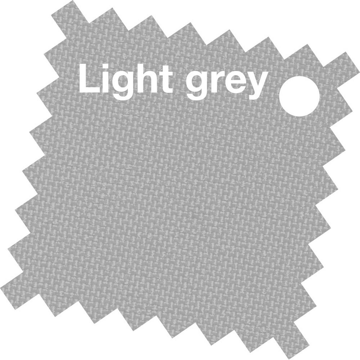 AMPELSCHIRM rechteckig 3.5 x 2.6 m Challenger T² Basic 360° kippbar hellgrau/anthrazit - Hellgrau, Metall (260/350cm) - Platinum
