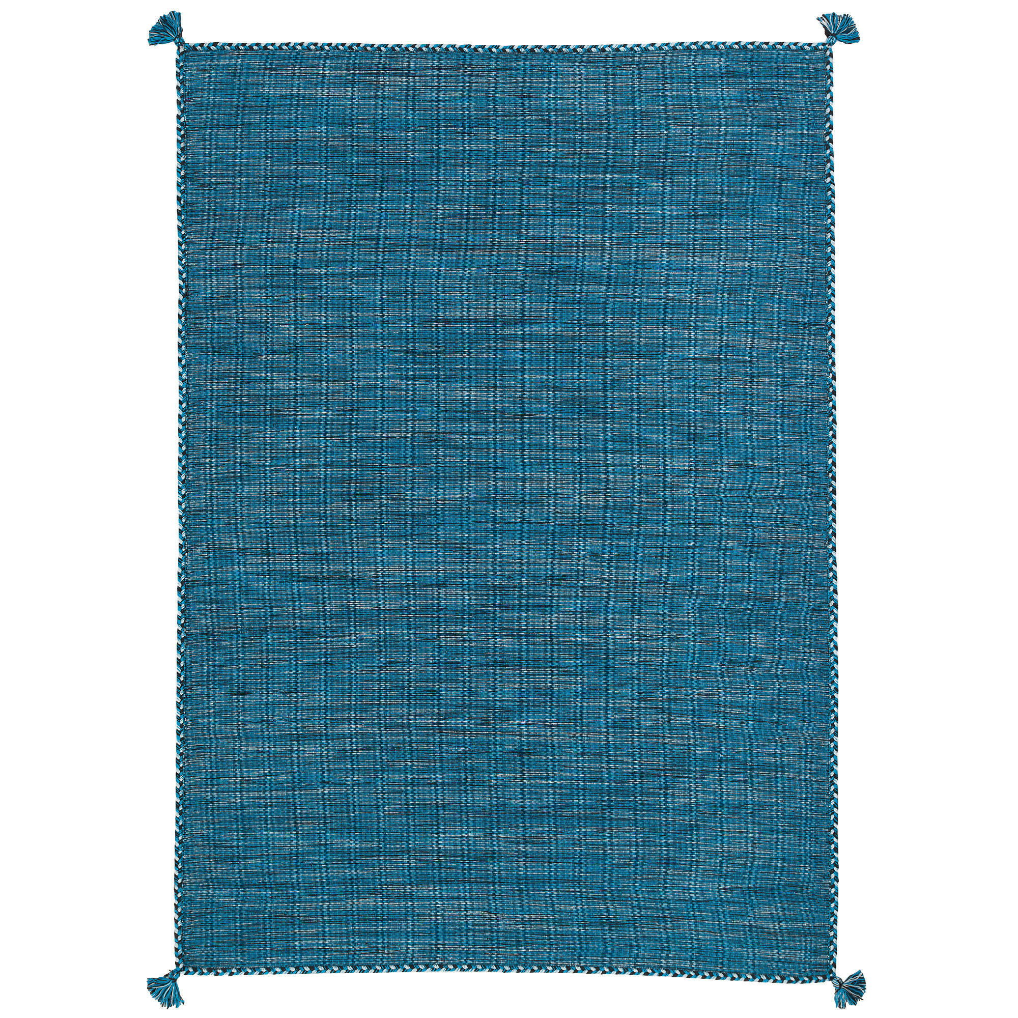 NATUR TEPPICH KELIM PRICO - Petrol, Textil (120/180cm) - Pergamon